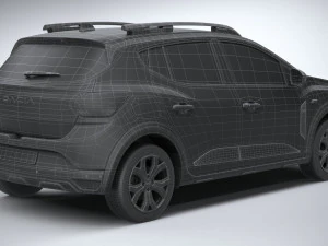 Dacia Sandero Stepway Extreme 2023 3D Model