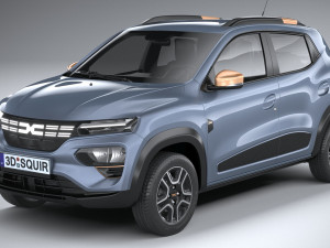 Dacia Spring Extreme 2023 3Dモデル