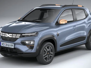 Dacia Spring Extreme 2023 3D Model