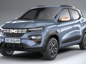 Dacia Spring Extreme 2023 3Dモデル