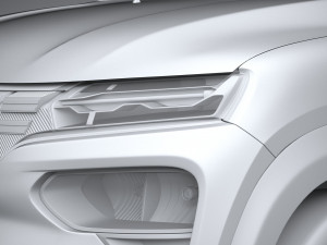 Dacia Spring Extreme 2023 3Dモデル
