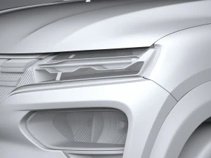 Dacia Spring Extreme 2023 3D Model
