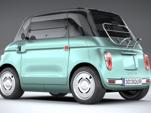 Fiat Topolino 2024 3D-Modell