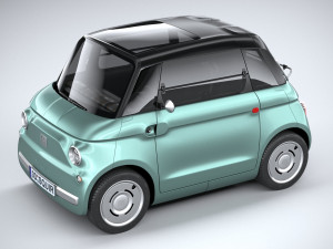 Fiat Topolino 2024 3D-Modell