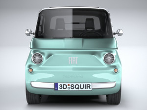 Fiat Topolino 2024 3D-Modell