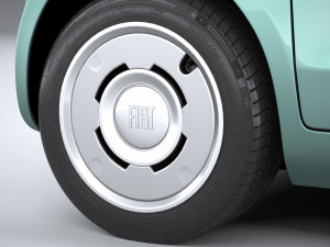 Fiat Topolino 2024 3D-Modell