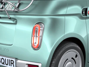 Fiat Topolino 2024 3D Model