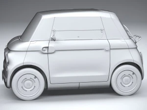 Fiat Topolino 2024 3D Model