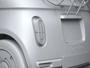 Fiat Topolino 2024 3D Model