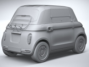 Fiat Topolino 2024 3D-Modell