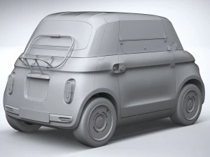 Fiat Topolino 2024 3D Model
