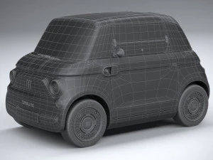 Fiat Topolino 2024 3D Model