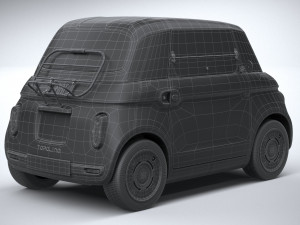 Fiat Topolino 2024 3D-Modell