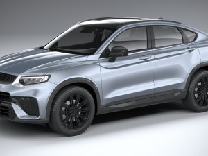Geely Tugella 2024 3Dモデル