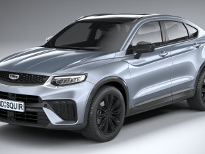 Geely Tugella 2024 3Dモデル
