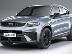 Geely Tugella 2024 3D Model