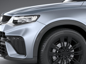 Geely Tugella 2024 3Dモデル