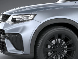 Geely Tugella 2024 3D Model