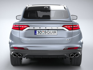 Geely Tugella 2024 3Dモデル