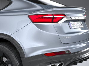 Geely Tugella 2024 3Dモデル