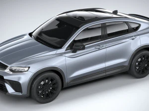 Geely Tugella 2024 3D Model