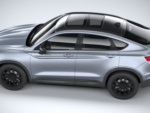 Geely Tugella 2024 3Dモデル