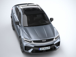 Geely Tugella 2024 3Dモデル