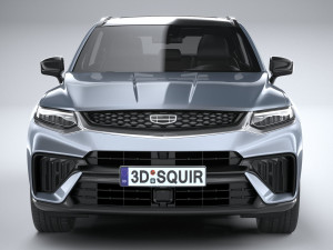 Geely Tugella 2024 3Dモデル
