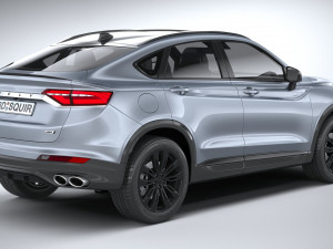 Geely Tugella 2024 3Dモデル