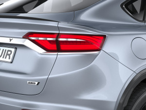 Geely Tugella 2024 3Dモデル
