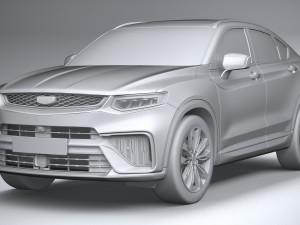 Geely Tugella 2024 3Dモデル