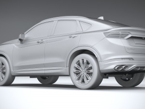 Geely Tugella 2024 3Dモデル