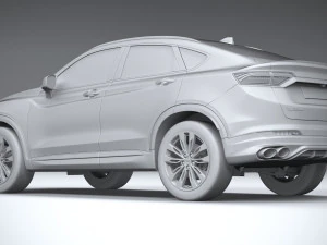 Geely Tugella 2024 3D Model