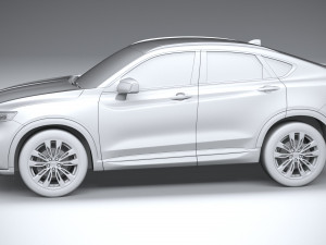 Geely Tugella 2024 3Dモデル