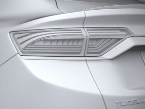 Geely Tugella 2024 3D Model