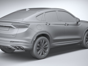Geely Tugella 2024 3Dモデル