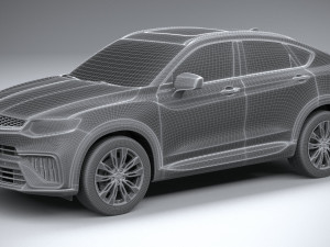 Geely Tugella 2024 3Dモデル