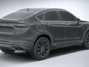 Geely Tugella 2024 3Dモデル