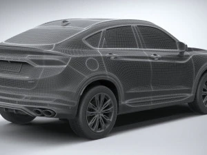 Geely Tugella 2024 3D Model