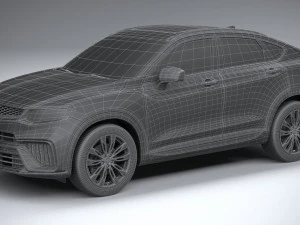 Geely Tugella 2024 3D Model