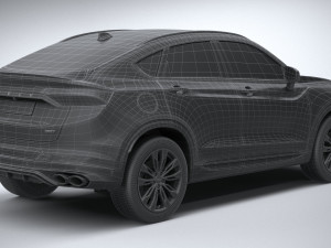 Geely Tugella 2024 3Dモデル