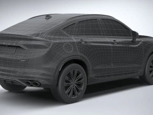 Geely Tugella 2024 3D Model