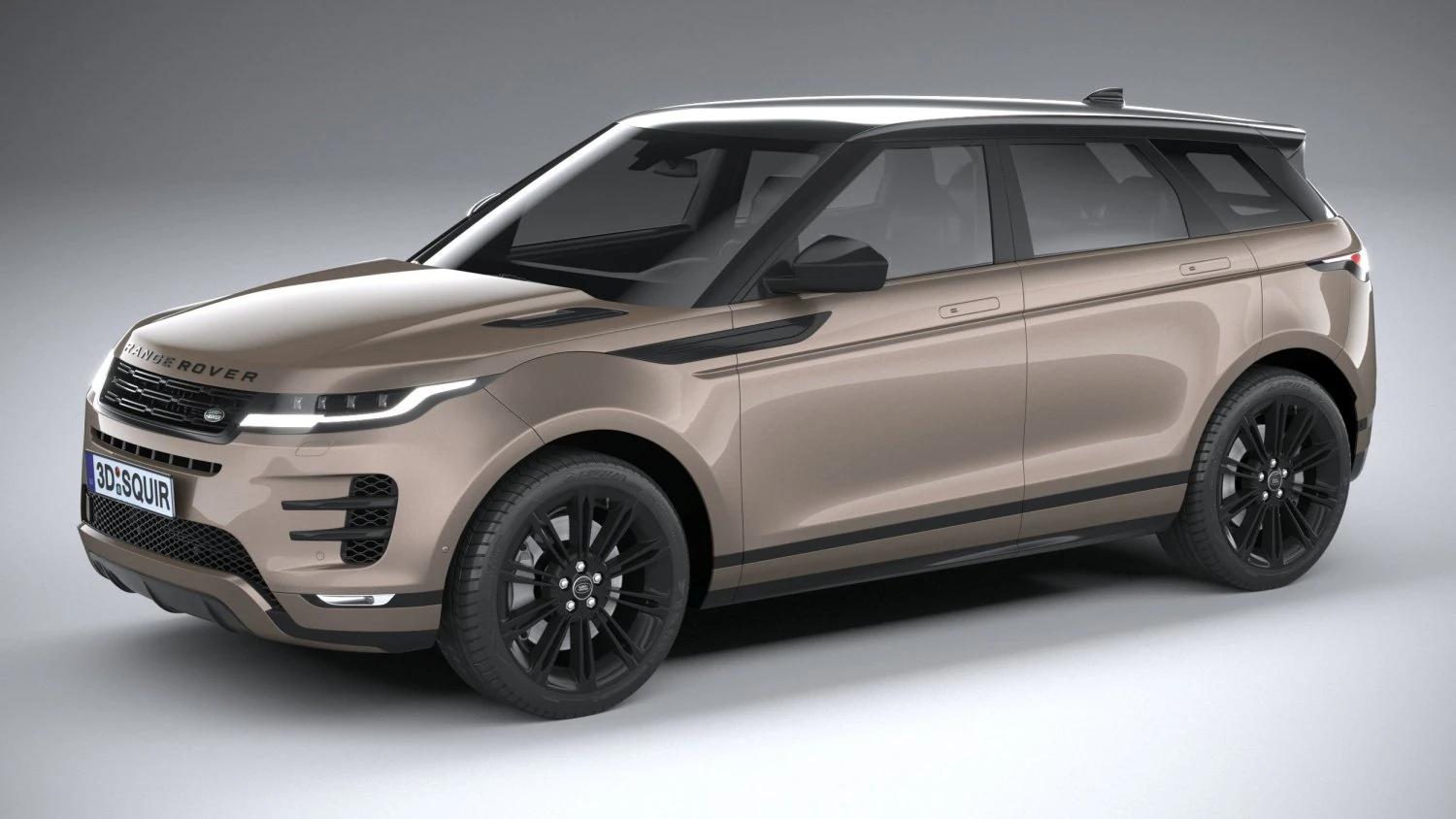Land Rover Range Rover Evoque 2024 3D Model .c4d .max .obj .3ds .fbx .stl .blend 