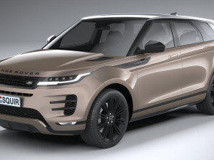 Land Rover Range Rover Evoque 2024 Modello 3D