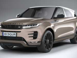 Land Rover Range Rover Evoque 2024 Modello 3D