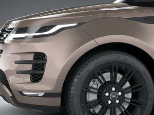 Land Rover Range Rover Evoque 2024 Modello 3D