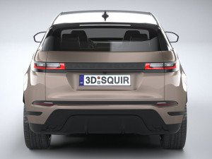 Land Rover Range Rover Evoque 2024 Modello 3D