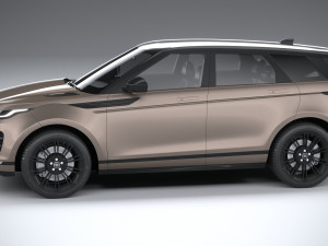 Land Rover Range Rover Evoque 2024 Modello 3D