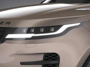 Land Rover Range Rover Evoque 2024 Modello 3D