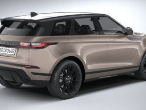 Land Rover Range Rover Evoque 2024 Modello 3D